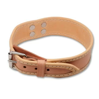 Schweisshalsband aus Leder